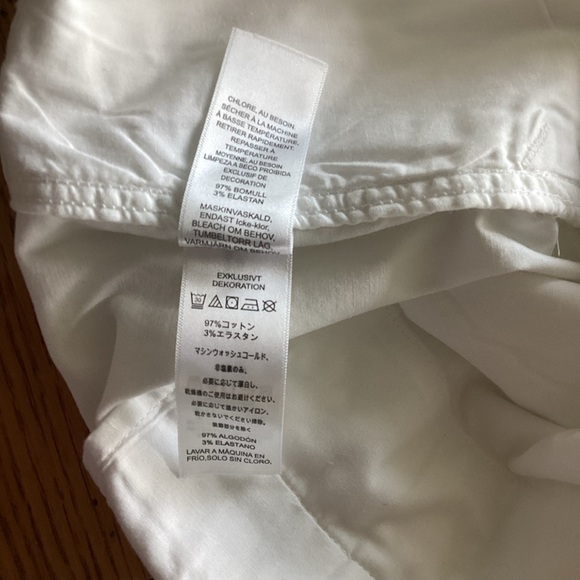 Vineyard Vines White Shorts SZ 10 Like new without tags - Picture 10 of 10